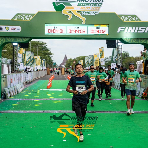Race photo from ARUTMIN BORNEO RUN 2025