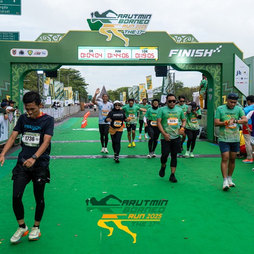 Race photo from ARUTMIN BORNEO RUN 2025