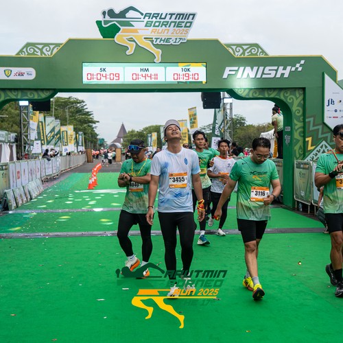 Race photo from ARUTMIN BORNEO RUN 2025