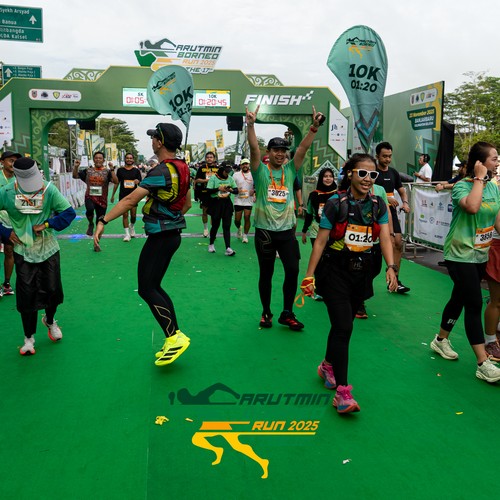 Race photo from ARUTMIN BORNEO RUN 2025