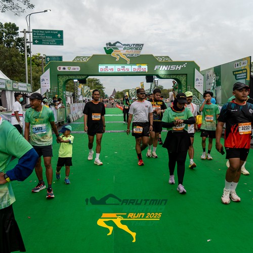 Race photo from ARUTMIN BORNEO RUN 2025