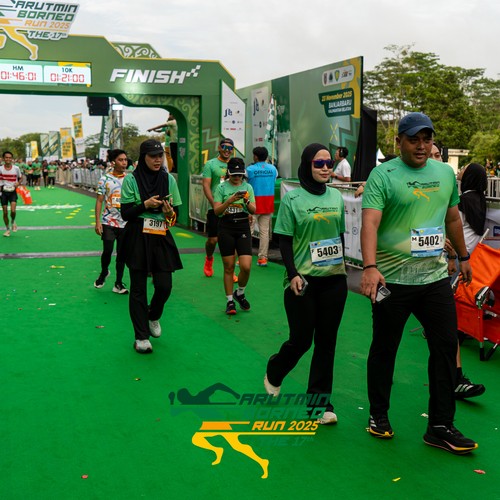 Race photo from ARUTMIN BORNEO RUN 2025