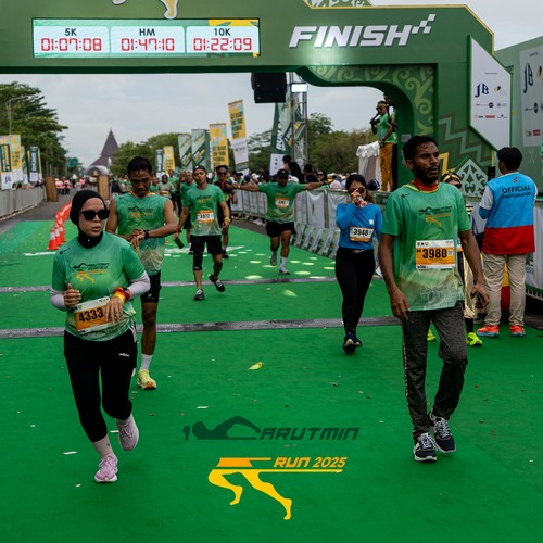Race photo from ARUTMIN BORNEO RUN 2025