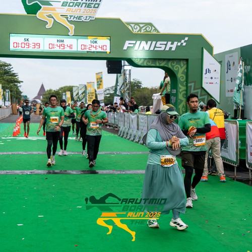 Race photo from ARUTMIN BORNEO RUN 2025