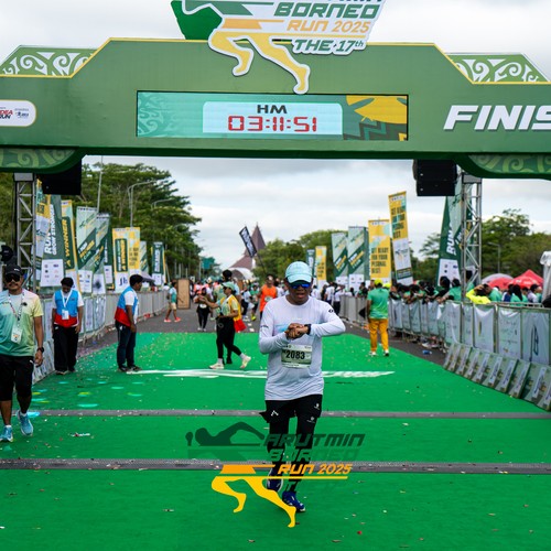 Race photo from ARUTMIN BORNEO RUN 2025