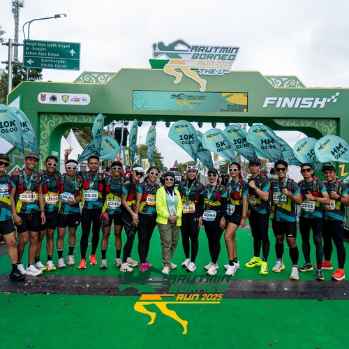 Race photo from ARUTMIN BORNEO RUN 2025