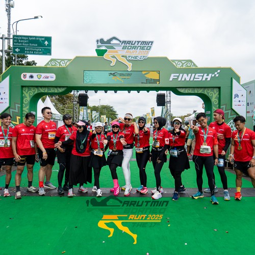 Race photo from ARUTMIN BORNEO RUN 2025