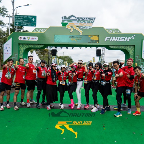 Race photo from ARUTMIN BORNEO RUN 2025