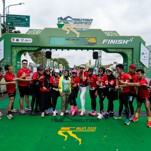 Race photo from ARUTMIN BORNEO RUN 2025