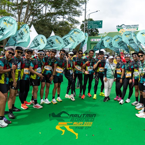 Race photo from ARUTMIN BORNEO RUN 2025