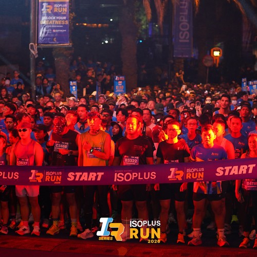 Race photo from ISOPLUS RUN 2026 - JAKARTA