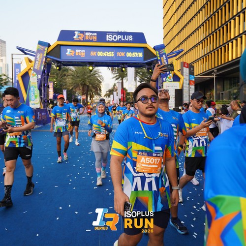 Race photo from ISOPLUS RUN 2026 - JAKARTA