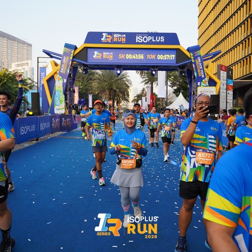Race photo from ISOPLUS RUN 2026 - JAKARTA
