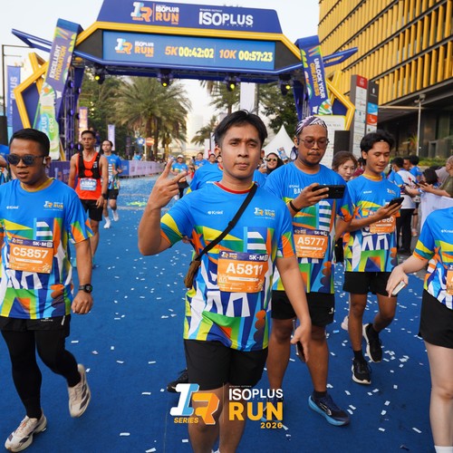 Race photo from ISOPLUS RUN 2026 - JAKARTA