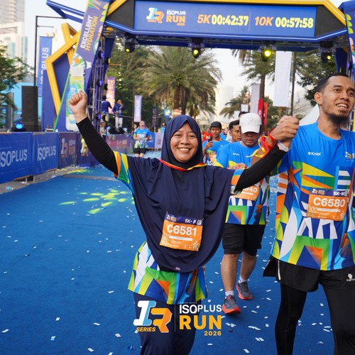 Race photo from ISOPLUS RUN 2026 - JAKARTA