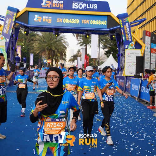 Race photo from ISOPLUS RUN 2026 - JAKARTA