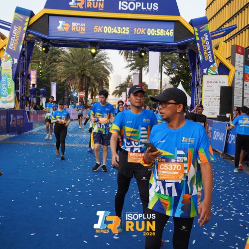 Race photo from ISOPLUS RUN 2026 - JAKARTA