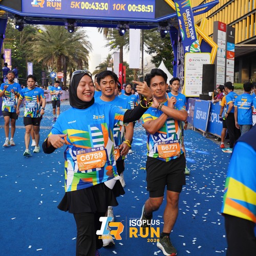 Race photo from ISOPLUS RUN 2026 - JAKARTA