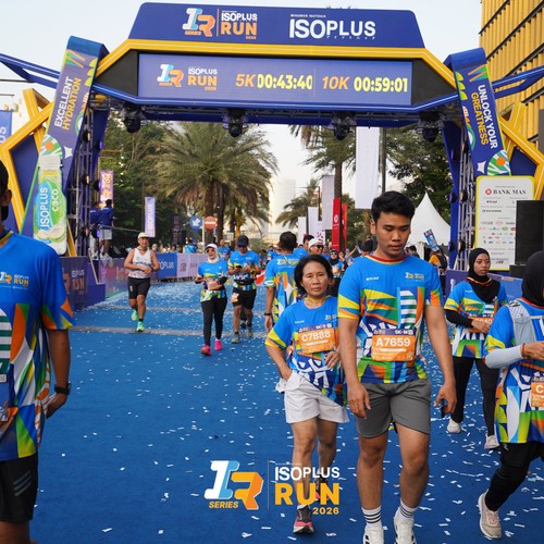 Race photo from ISOPLUS RUN 2026 - JAKARTA
