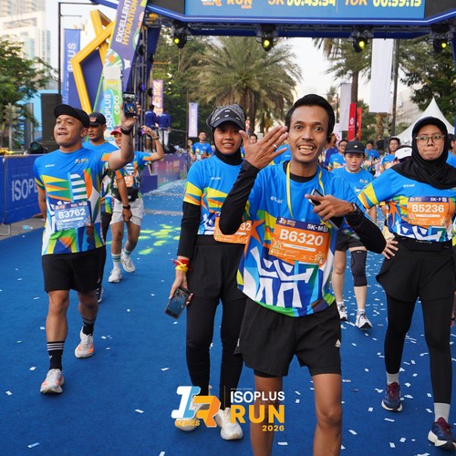 Race photo from ISOPLUS RUN 2026 - JAKARTA