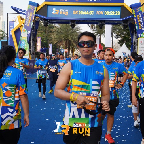 Race photo from ISOPLUS RUN 2026 - JAKARTA