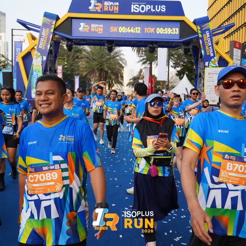 Race photo from ISOPLUS RUN 2026 - JAKARTA
