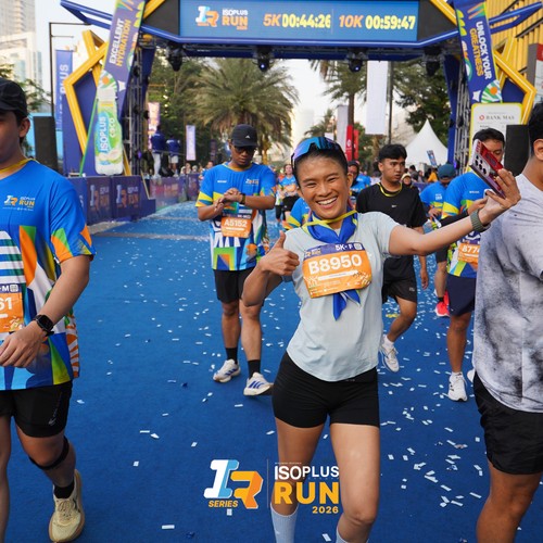 Race photo from ISOPLUS RUN 2026 - JAKARTA