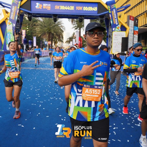 Race photo from ISOPLUS RUN 2026 - JAKARTA