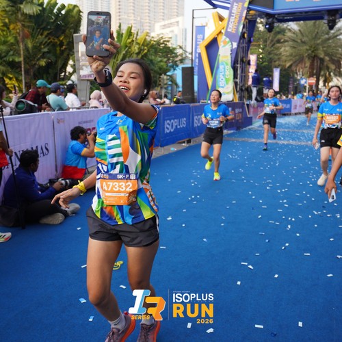 Race photo from ISOPLUS RUN 2026 - JAKARTA