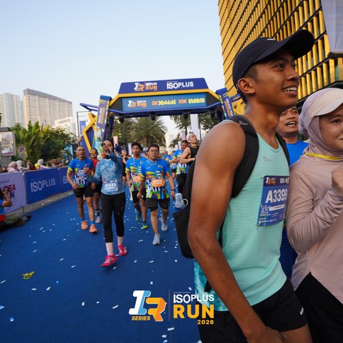 Race photo from ISOPLUS RUN 2026 - JAKARTA