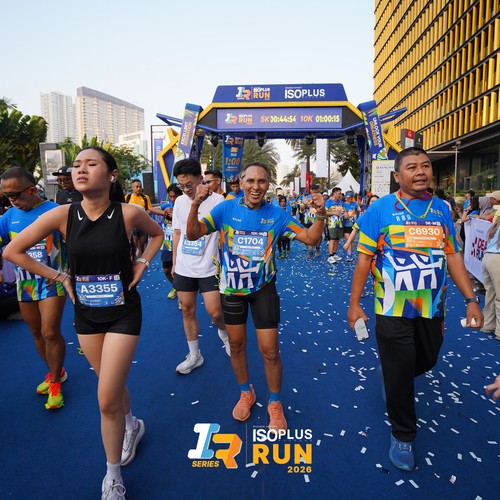 Race photo from ISOPLUS RUN 2026 - JAKARTA