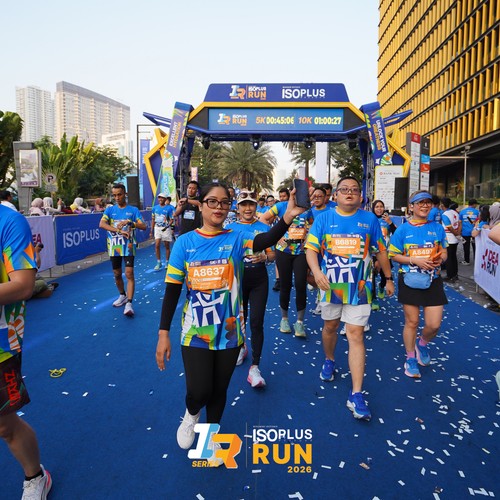 Race photo from ISOPLUS RUN 2026 - JAKARTA