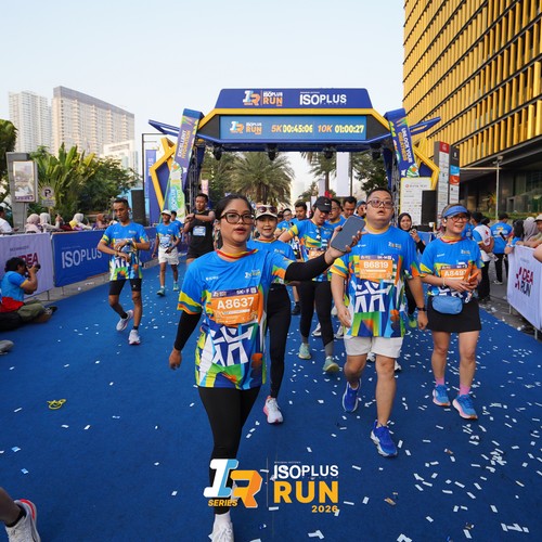 Race photo from ISOPLUS RUN 2026 - JAKARTA