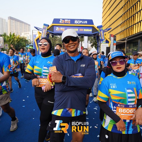Race photo from ISOPLUS RUN 2026 - JAKARTA