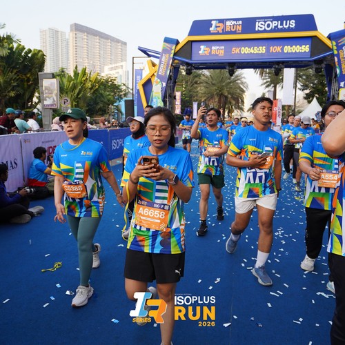 Race photo from ISOPLUS RUN 2026 - JAKARTA