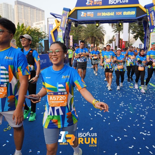 Race photo from ISOPLUS RUN 2026 - JAKARTA