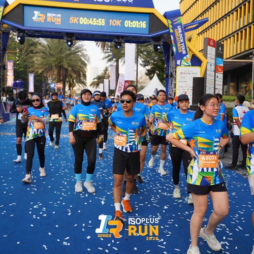 Race photo from ISOPLUS RUN 2026 - JAKARTA