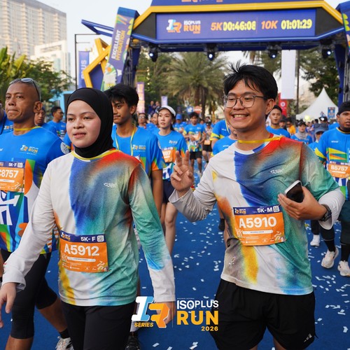 Race photo from ISOPLUS RUN 2026 - JAKARTA