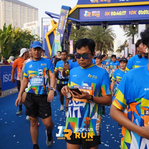 Race photo from ISOPLUS RUN 2026 - JAKARTA