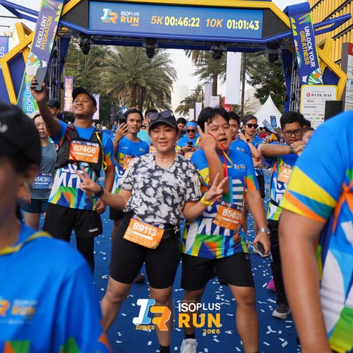 Race photo from ISOPLUS RUN 2026 - JAKARTA