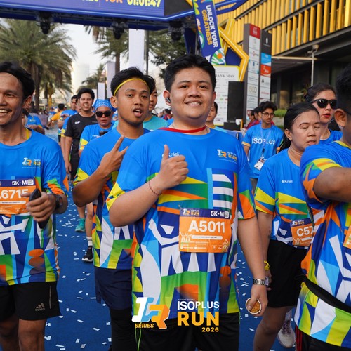 Race photo from ISOPLUS RUN 2026 - JAKARTA
