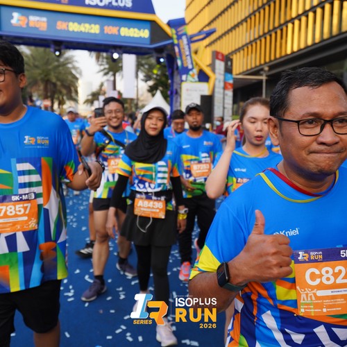 Race photo from ISOPLUS RUN 2026 - JAKARTA