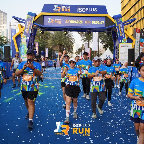Race photo from ISOPLUS RUN 2026 - JAKARTA