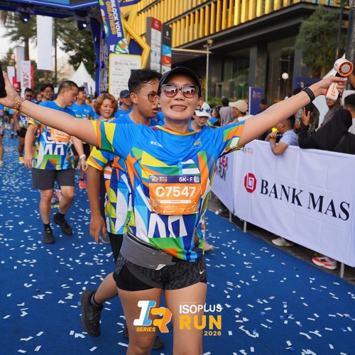 Race photo from ISOPLUS RUN 2026 - JAKARTA