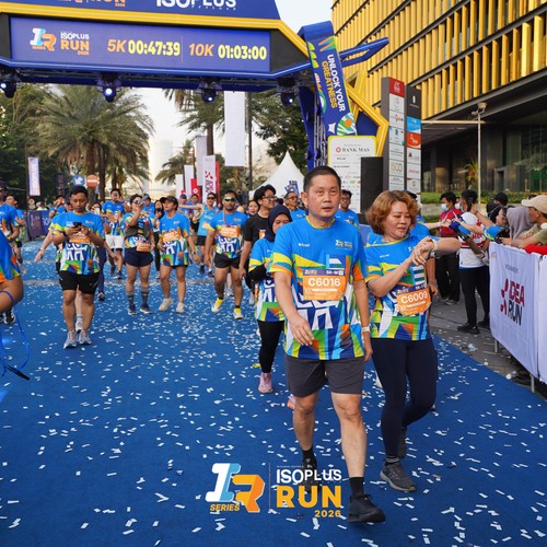 Race photo from ISOPLUS RUN 2026 - JAKARTA