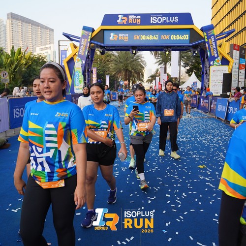 Race photo from ISOPLUS RUN 2026 - JAKARTA