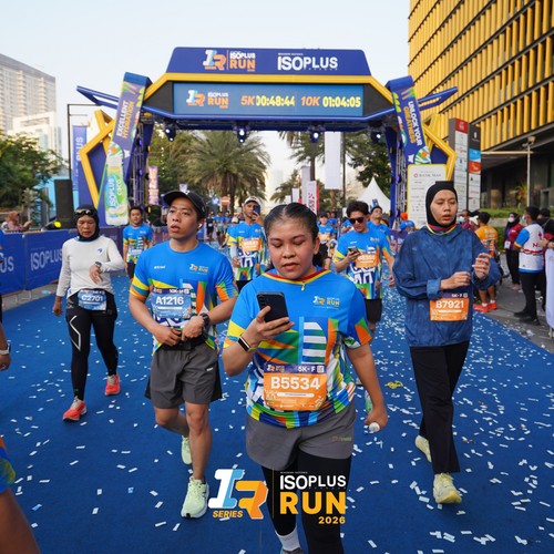 Race photo from ISOPLUS RUN 2026 - JAKARTA