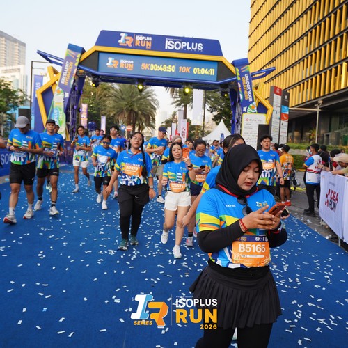 Race photo from ISOPLUS RUN 2026 - JAKARTA