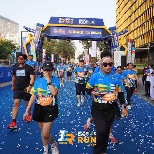 Race photo from ISOPLUS RUN 2026 - JAKARTA