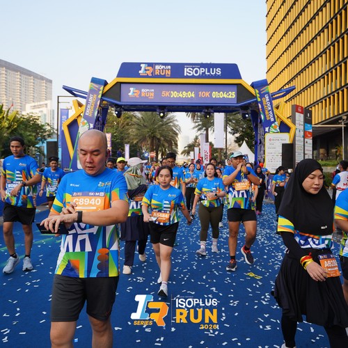 Race photo from ISOPLUS RUN 2026 - JAKARTA
